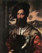 DOSSI, Dosso Portrait of a Warrior sd oil painting artist